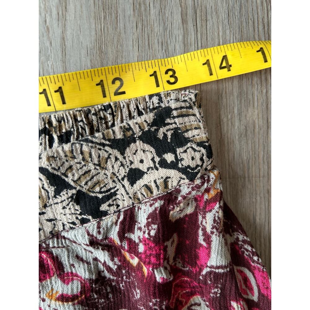 Natural Life Patchwork MaxiSkirt Floral Boho Hippie Flowy festival cottage indie - Picture 13 of 14